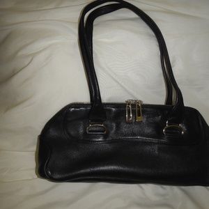 Cole Haan Black Leather Satchel